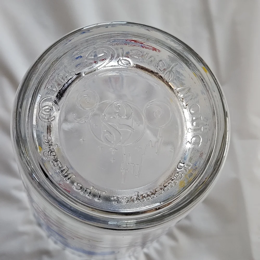 McDonald's Walt Disney World Mickey Mouse Glass Epcot 25th Anniversary